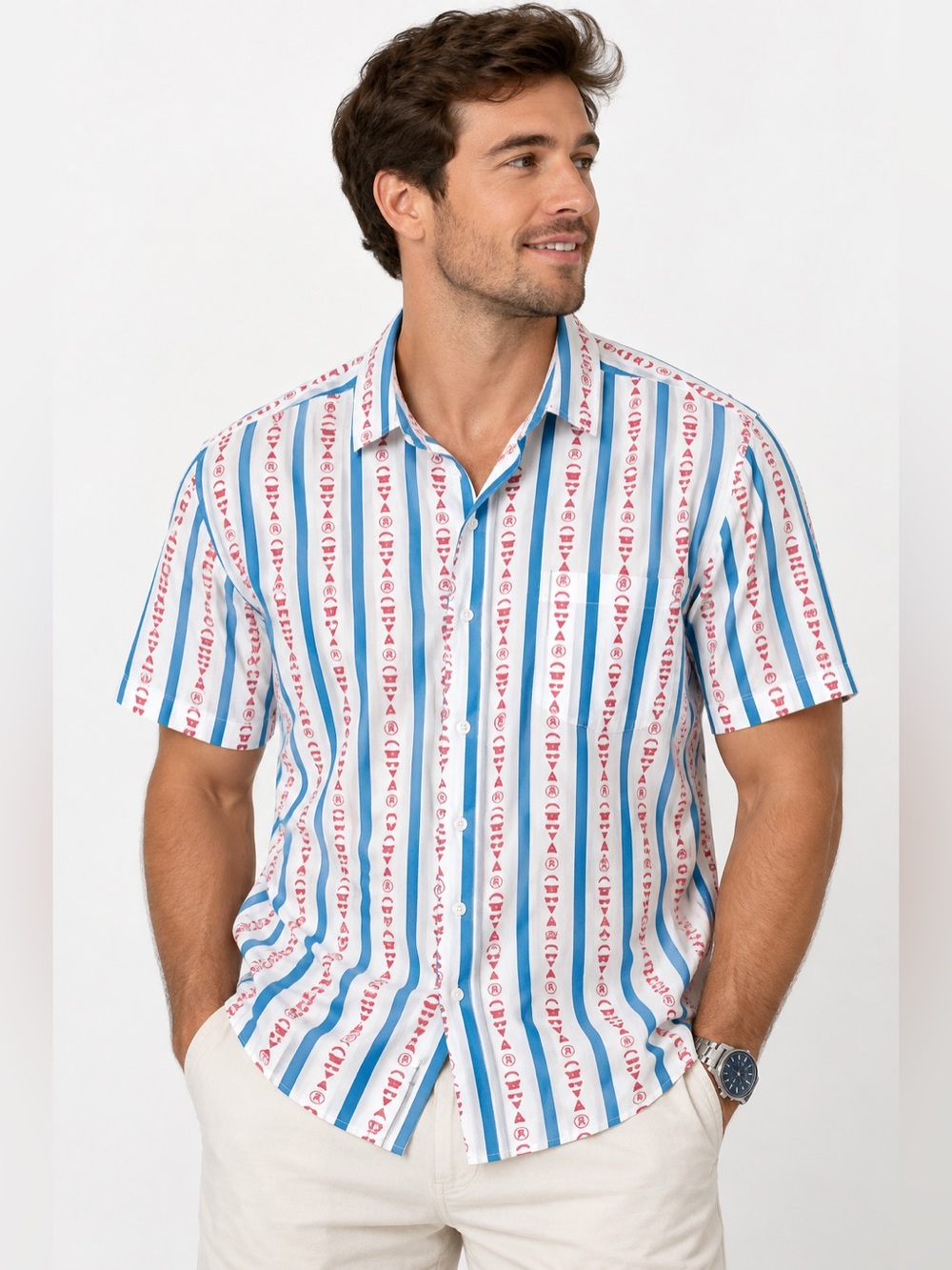 Tropical Bros‎ Barstool Sports Hawaiian Shirt Casual Button Down Men’s 2XL